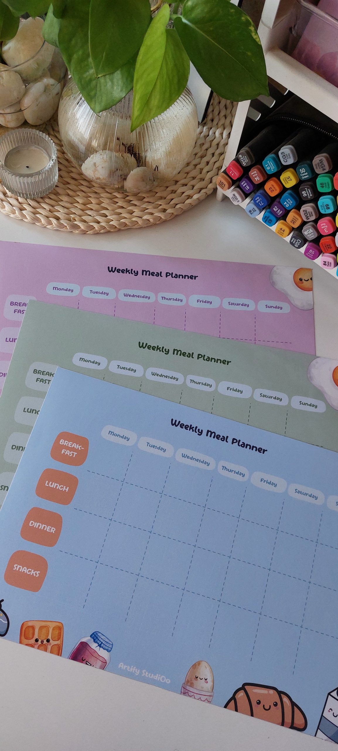 20250720_102831 Magnet meal planner - الصورة 1